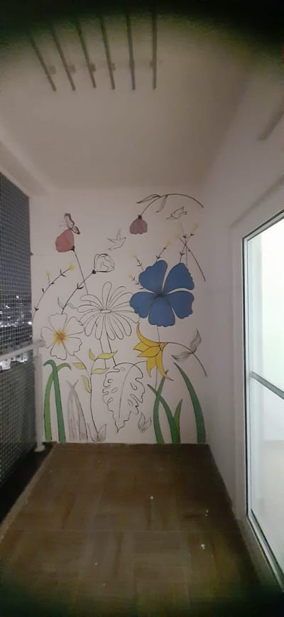 Wall art at Subishi Bliss villa, Mokila. — Foyer / Entrance