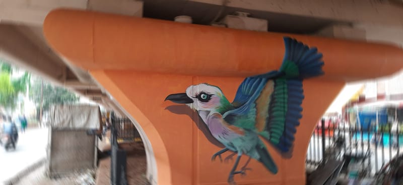Street art worked under GHMC photo 1