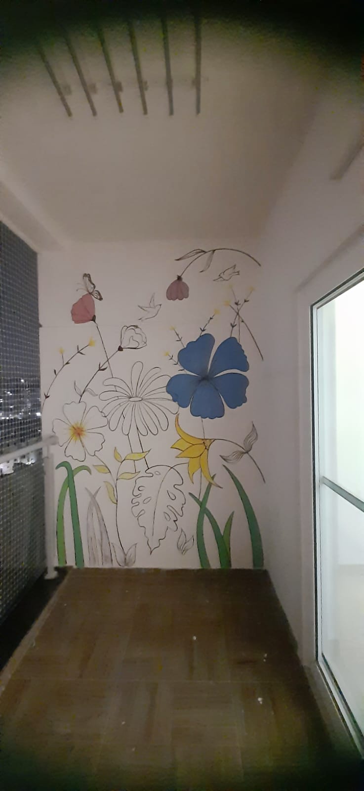 Wall art at Subishi Bliss villa, Mokila. photo 1