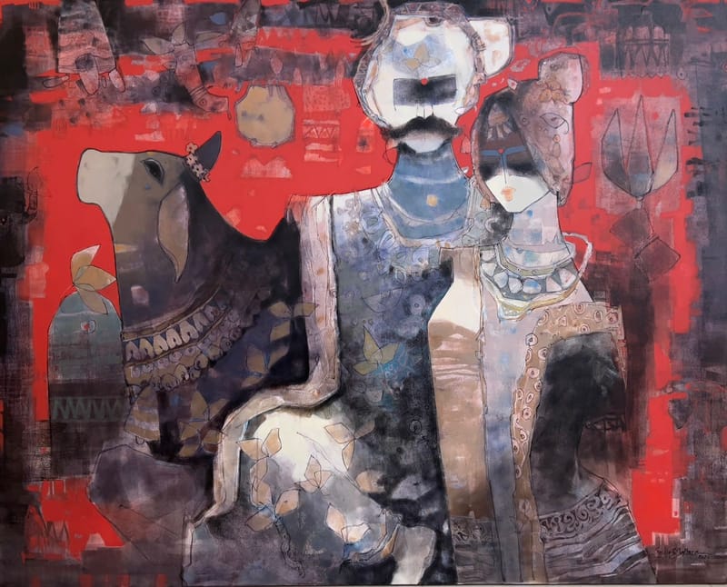 Lord Shiva painting photo 1