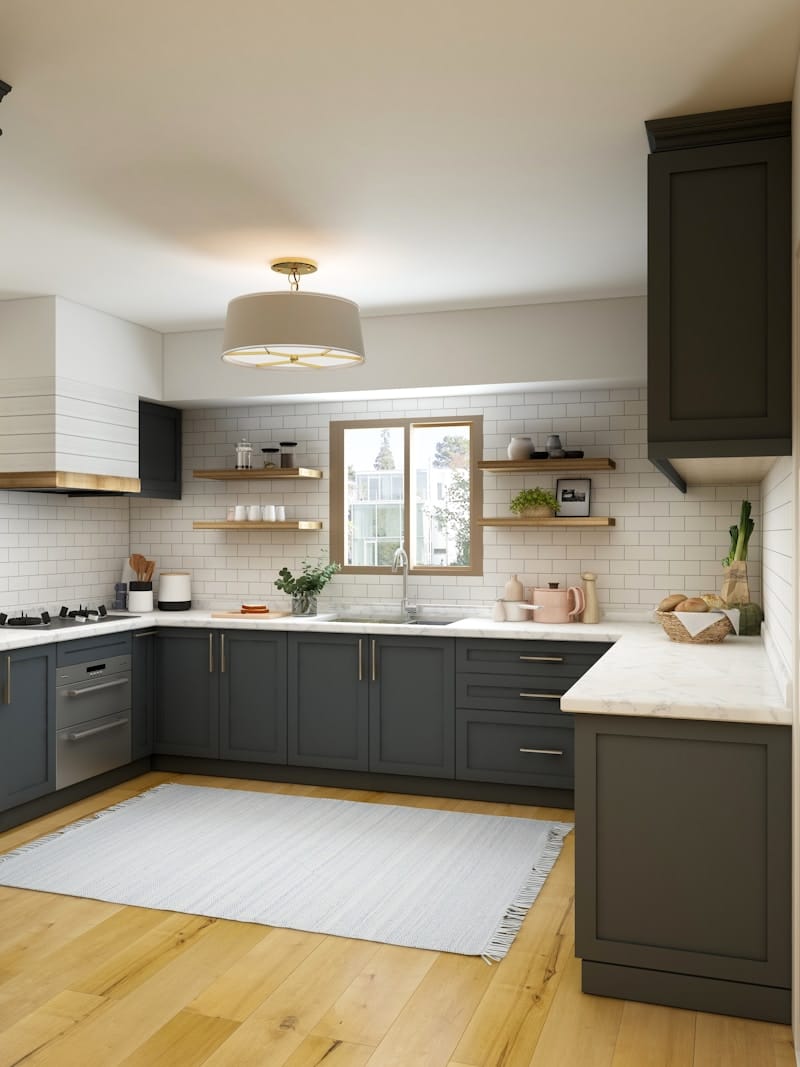 Open-shelving Pantry Design