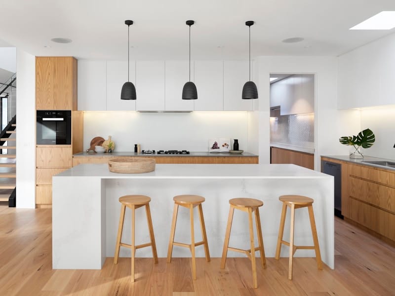 Minimal White Kitchen